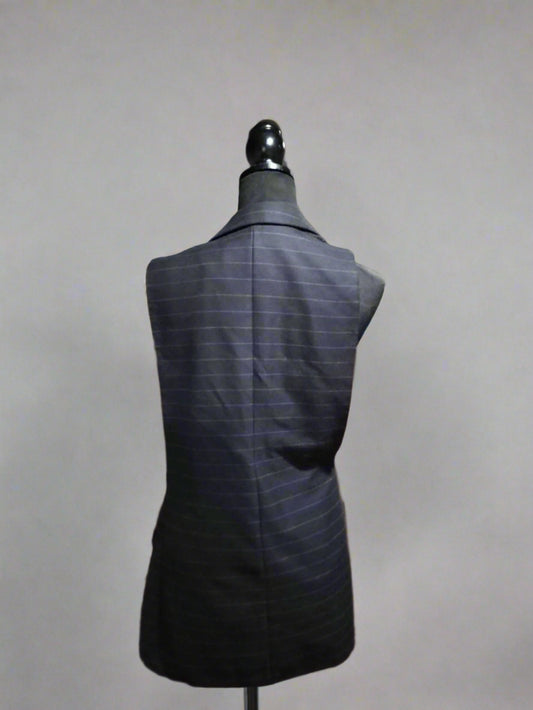 Zara Basic Women's Navy and Black Vest