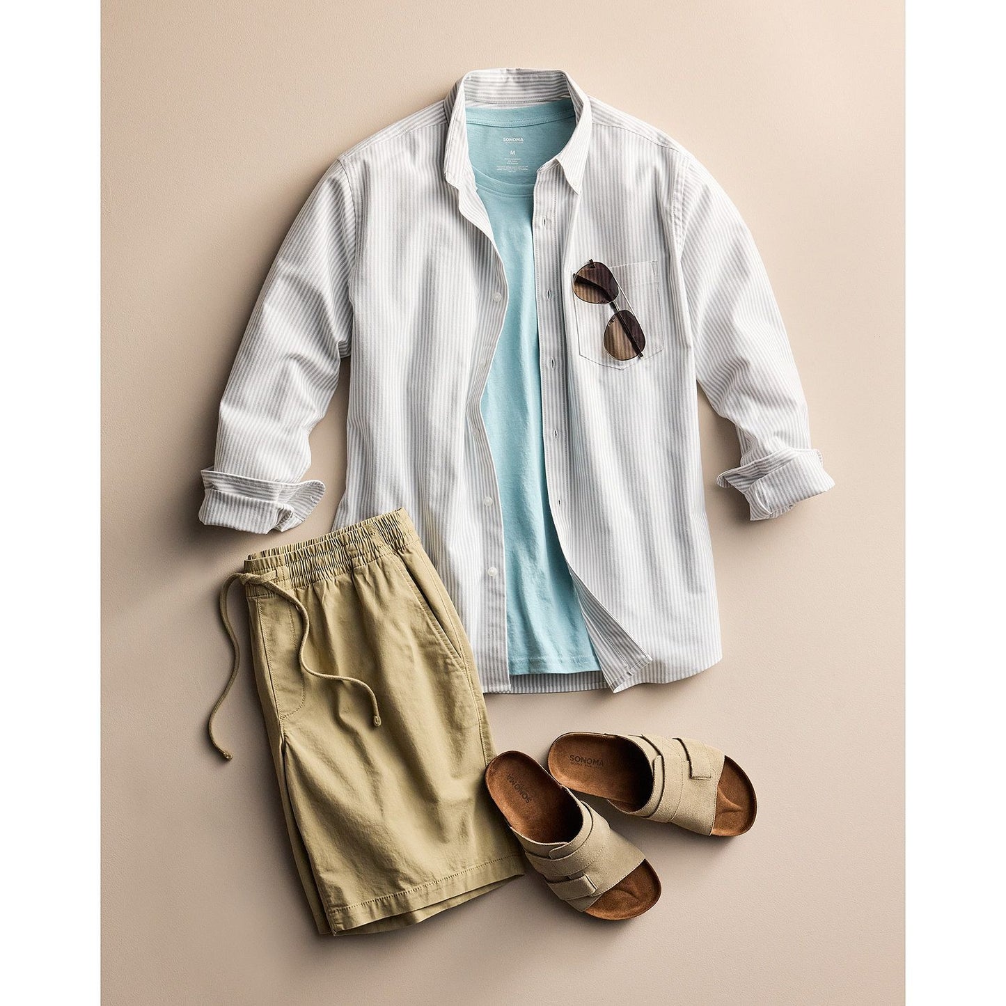 Men's Sonoma Goods For Life® 9" Everyday Pull-On Shorts