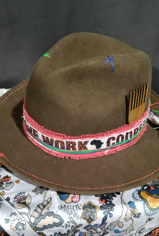 Sima International Fedora Hat/Vintage