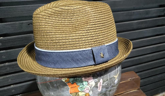 Original Penguin Straw Porkpie Cap