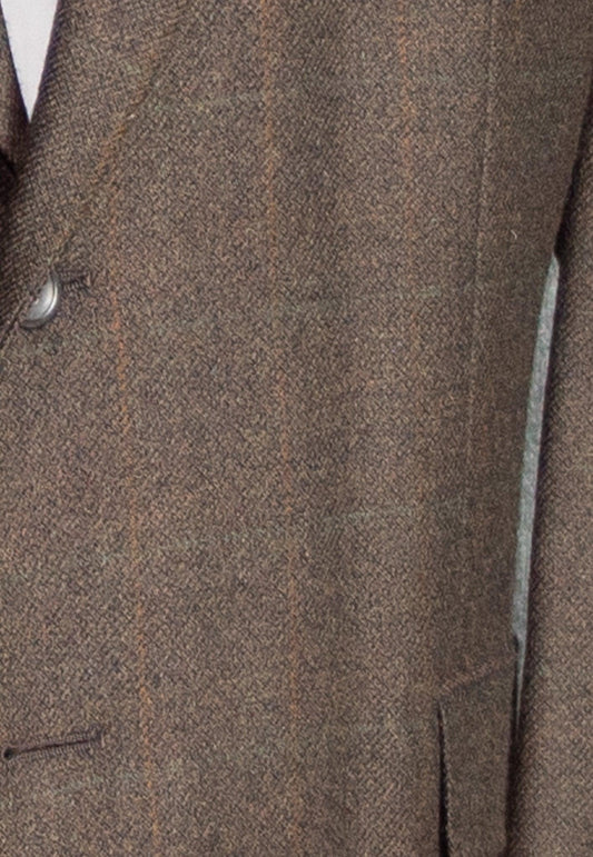 OSCAR DE LA RENTA Chocolate Brown Blazer