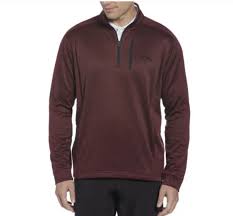 Callaway Men's Quarter-Zip UV Protection Long Sleeve Pullover