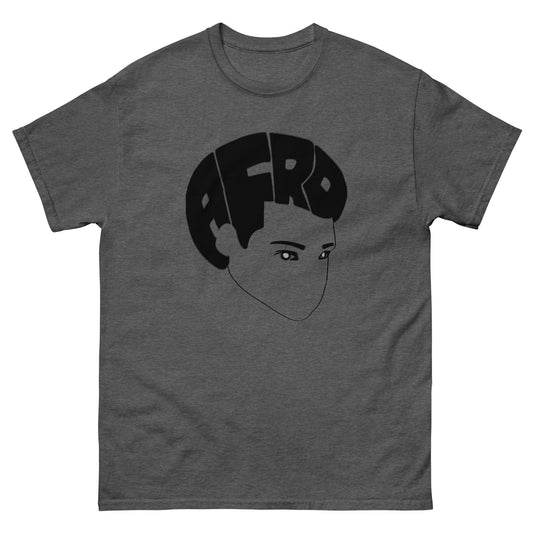 Fro Bro Black Stencil Tshirt