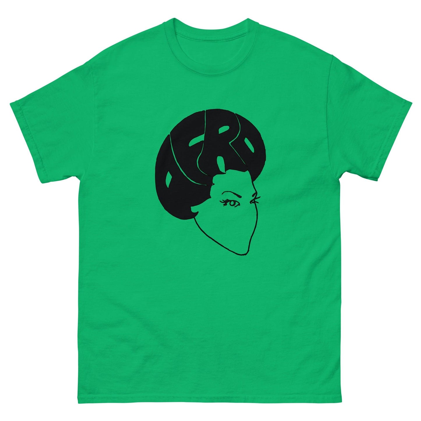 Sistah Fro Black Stencil Tshirt