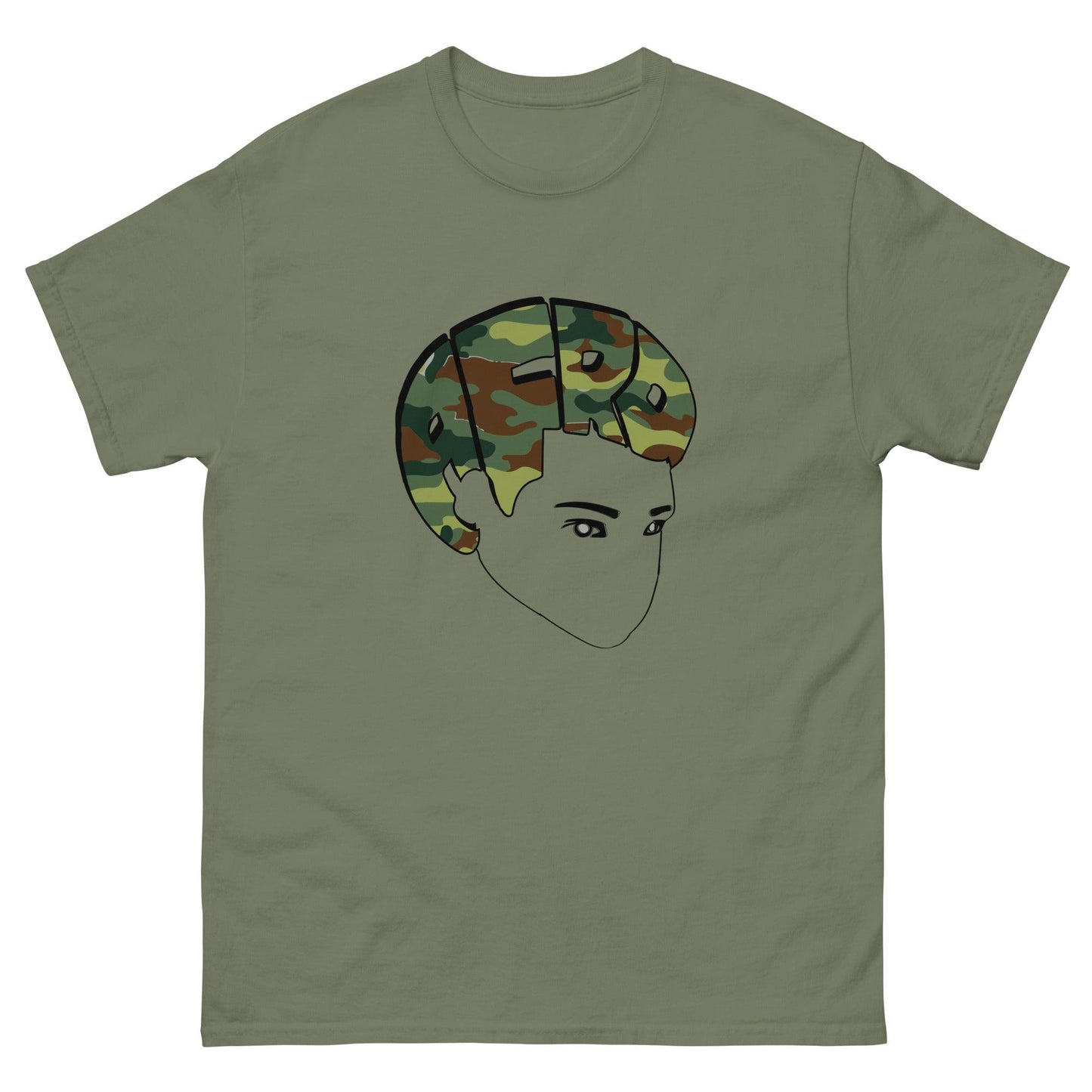 Bro Fro Camo Tshirt
