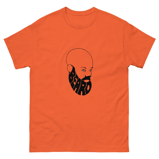 Beard Bro Black Stencil T-Shirt