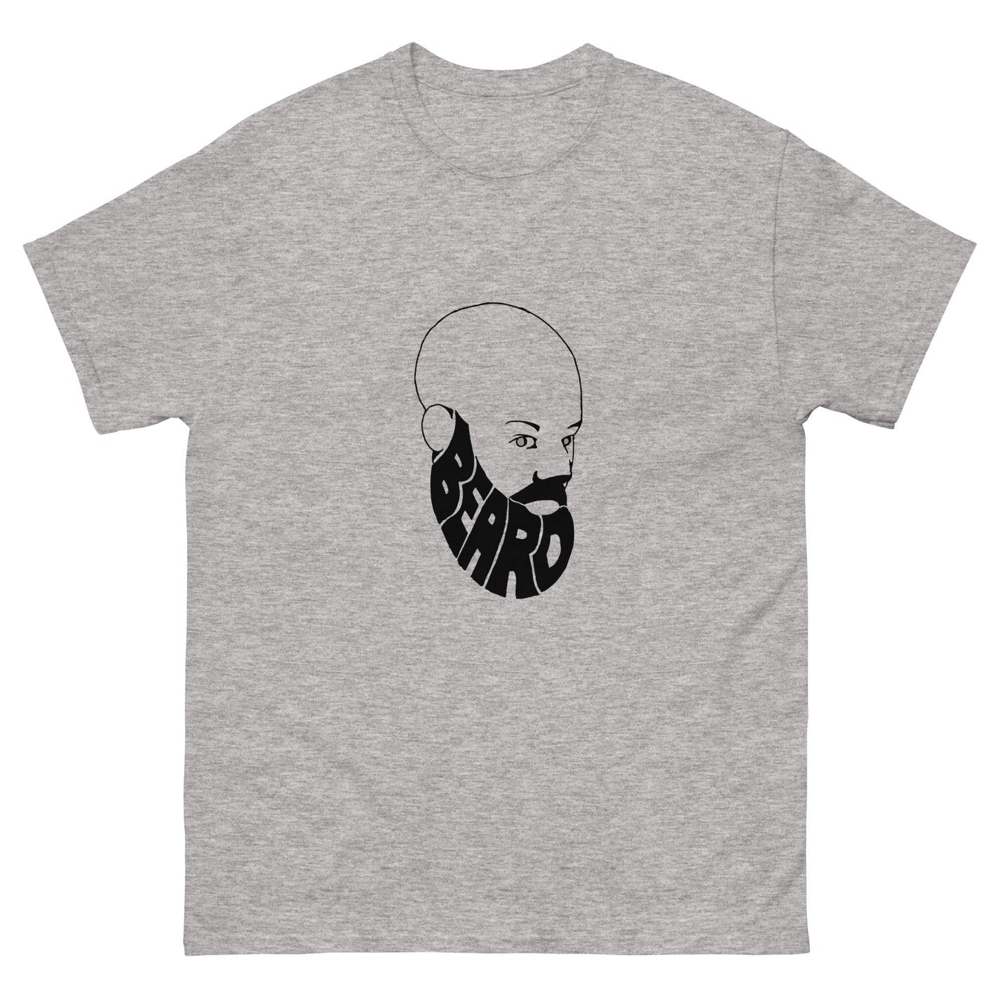 Beard Bro Black Stencil T-Shirt
