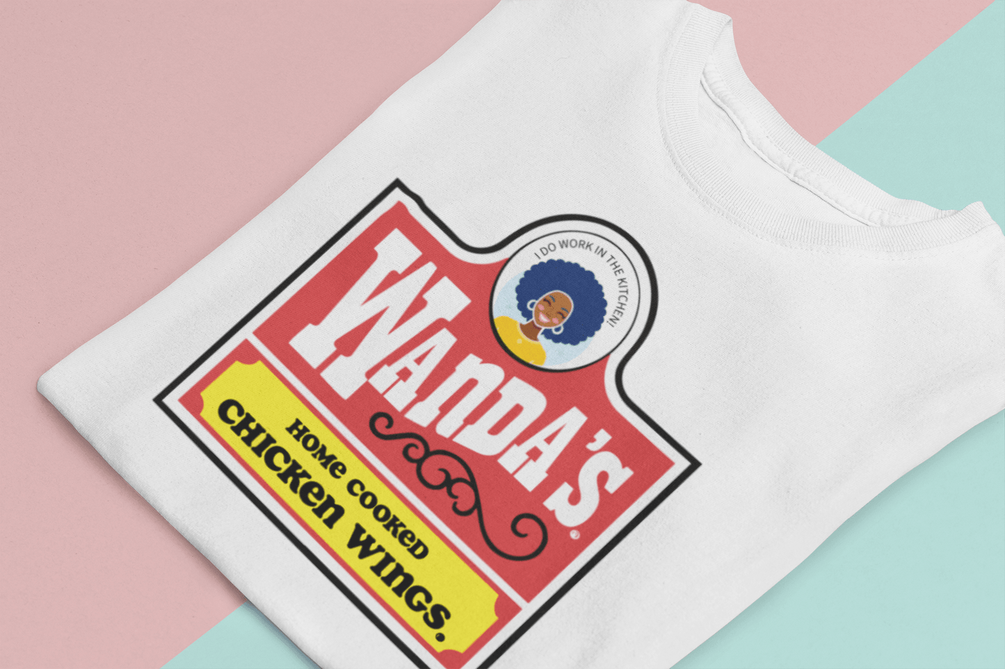 Wanda's Retro Home Cooked Chicken Wings Classic T-Shirt - Sons of SPPhillips