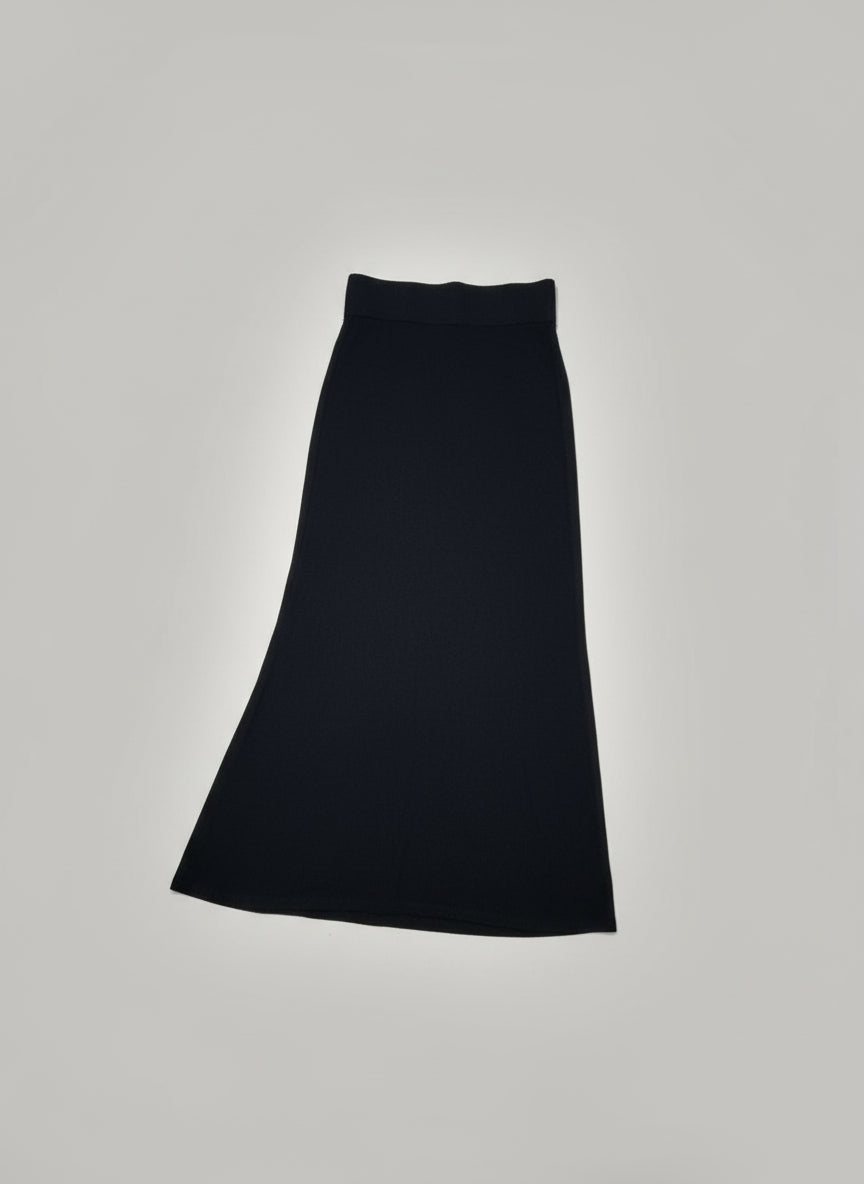 a.n.a. A New Approach Black Formal Skirt