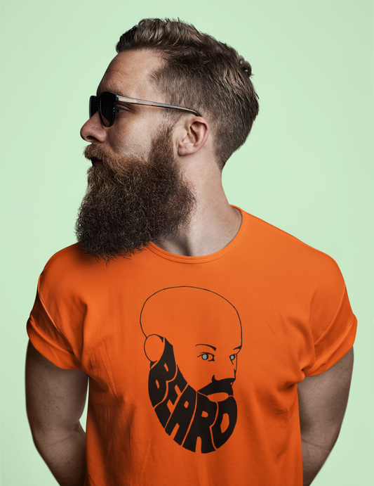 Beard Bro Black Stencil T-Shirt