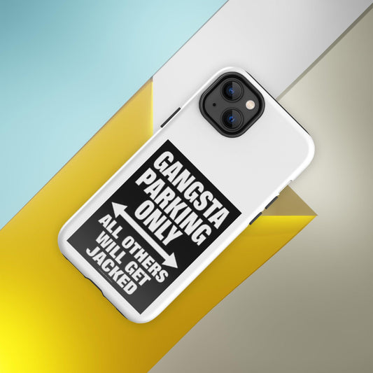 Gangsta Parking White Tough Case for iPhone®
