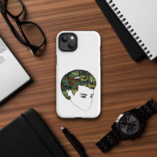 Camo Bro Fro Tough Case for iPhone®