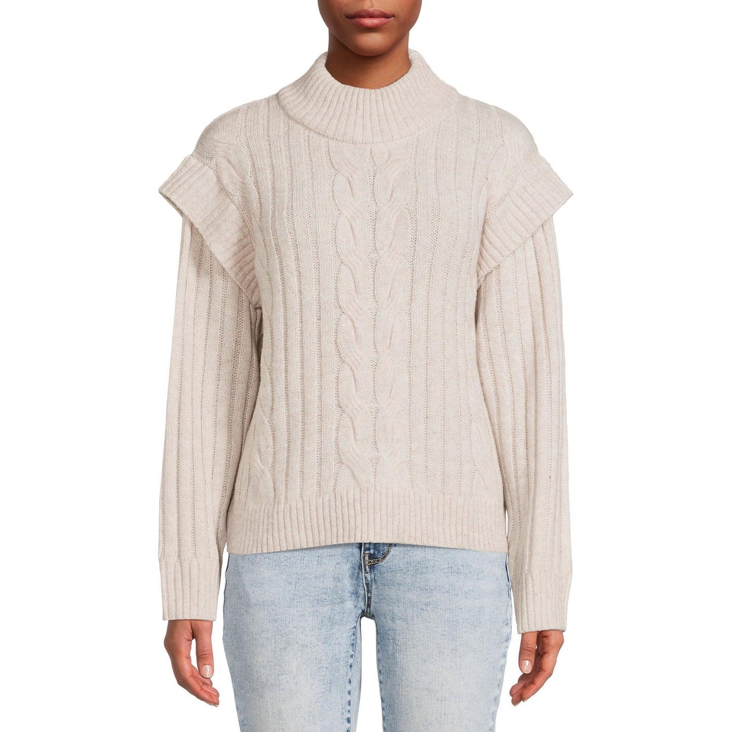 Time and True Women's Mock Neck