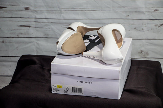 Nine West Constance peep toe stiletto heel - Sons of SPPhillips
