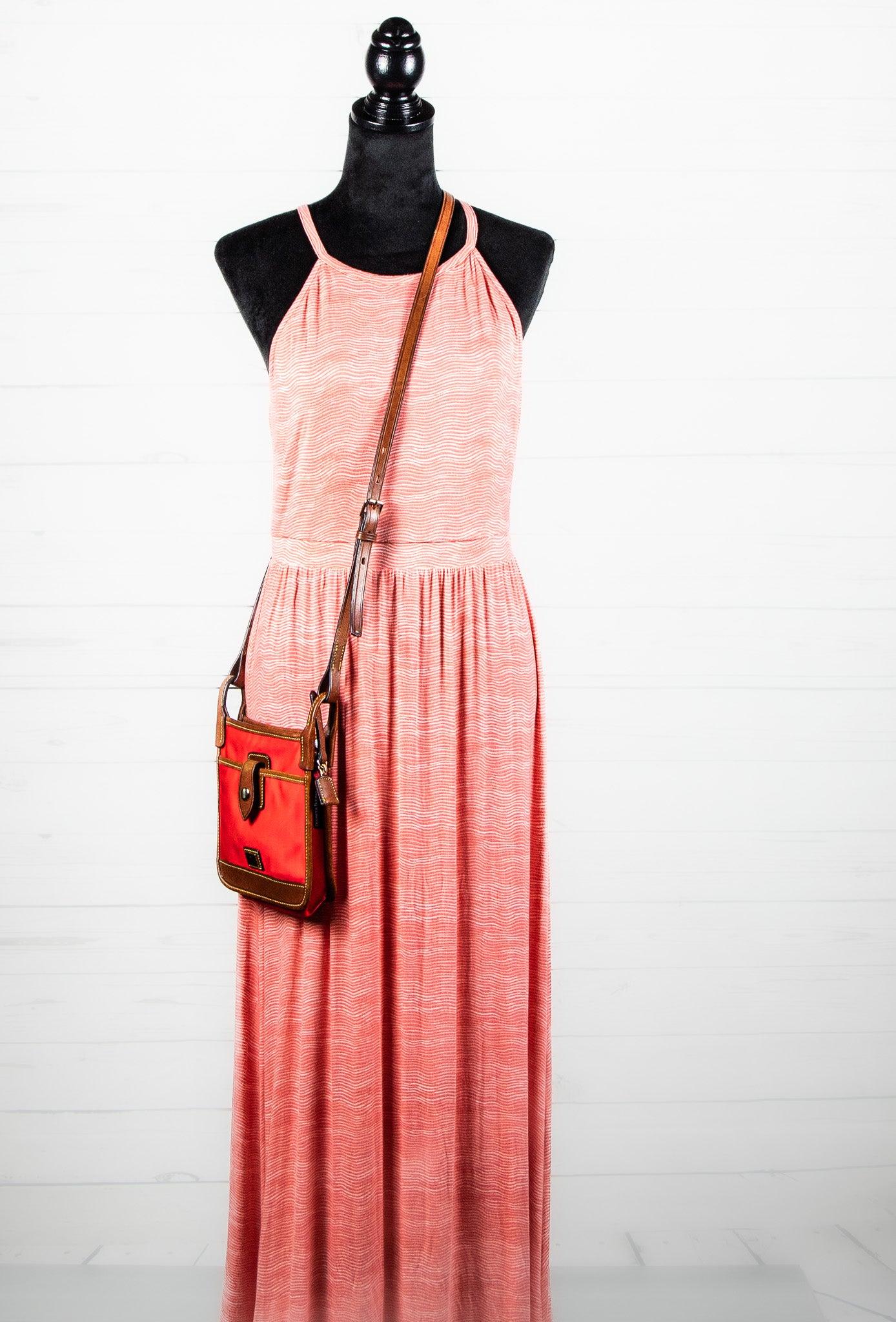 Old Navy Sleeveless Coral Print Maxi Dress Old Navy Sleeveless Coral Print Maxi Dress