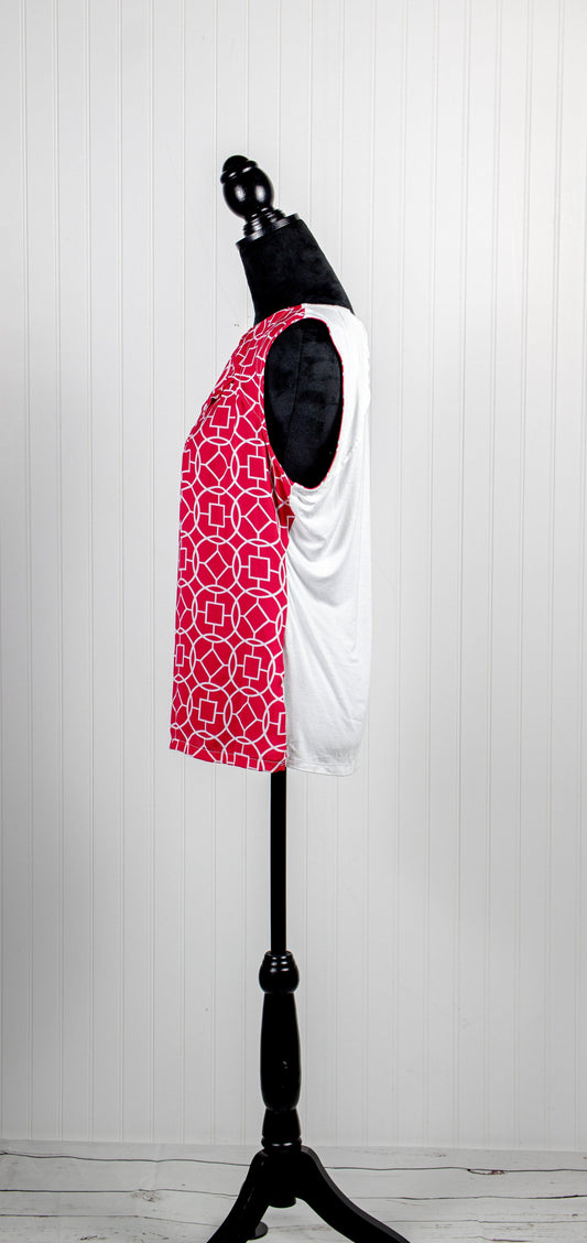 Worthington Women's Round Neck Sleeveless Tank Top