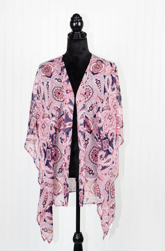 Eyeshadow Women's Paisley Print Shawl Scarf