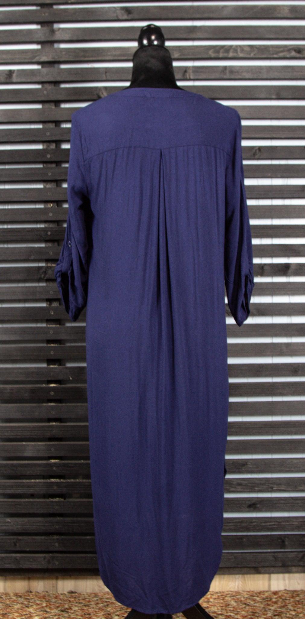 Cable & Gauge Navy Shirt Dress