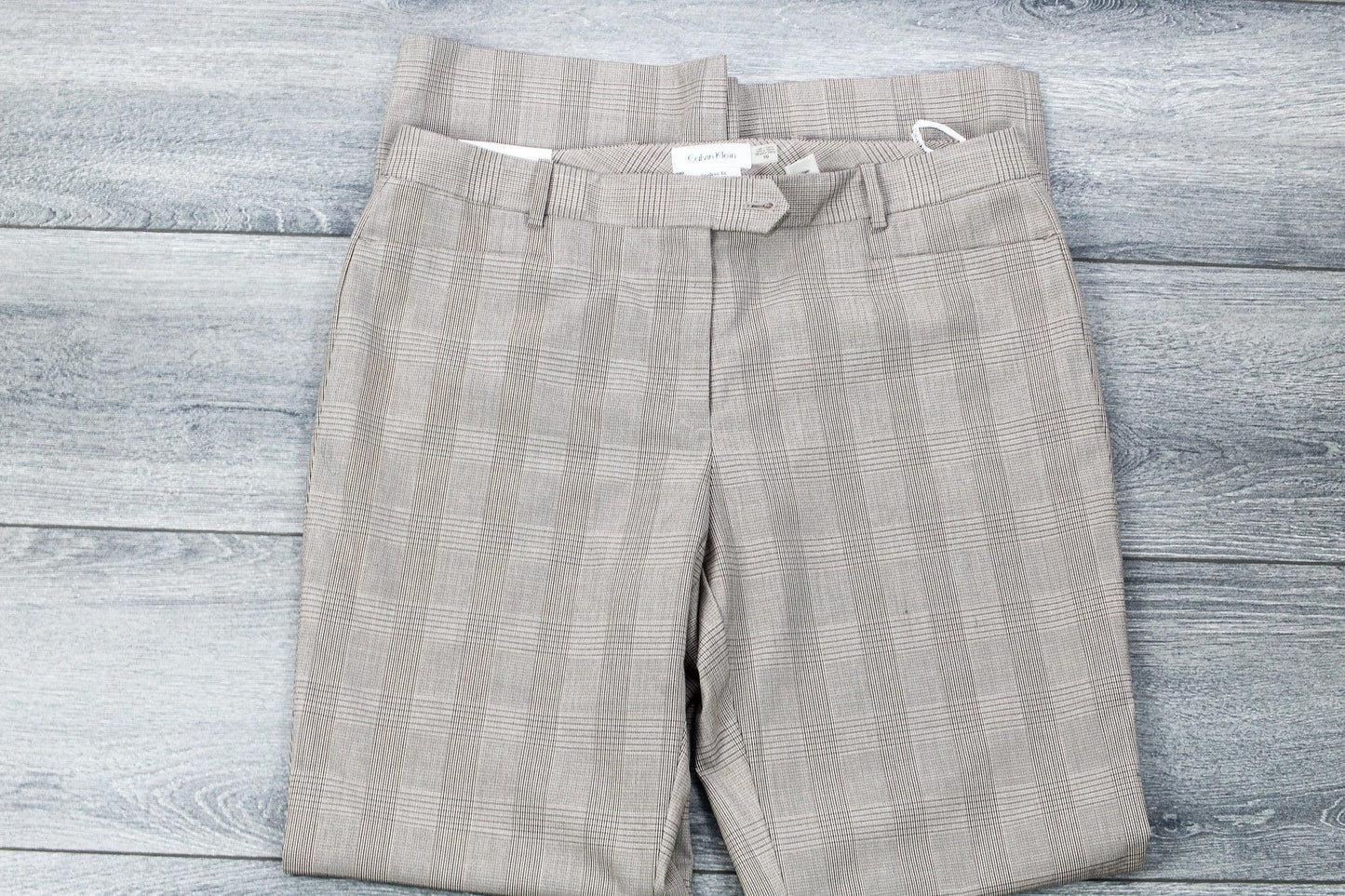 Calvin Klein Women's Plaid Modern Fit Pants - Sons of SPPhillips