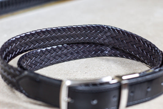 Braided Reversable Men's Belt