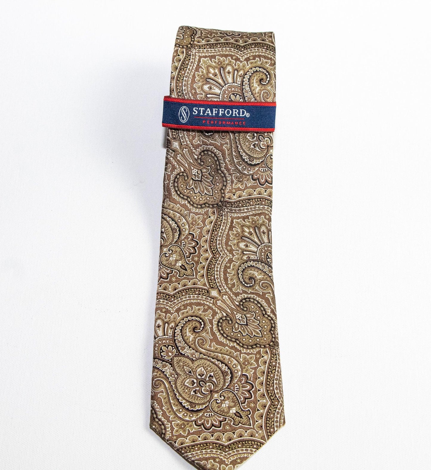 Stafford Paisley Silk Tie