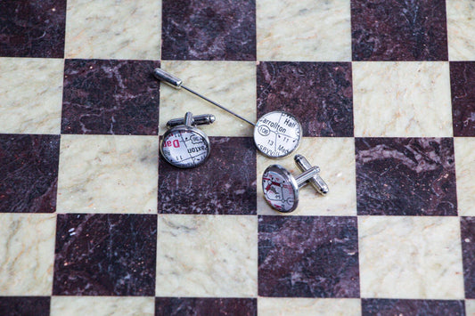 Are we there yet? Map cufflinks set