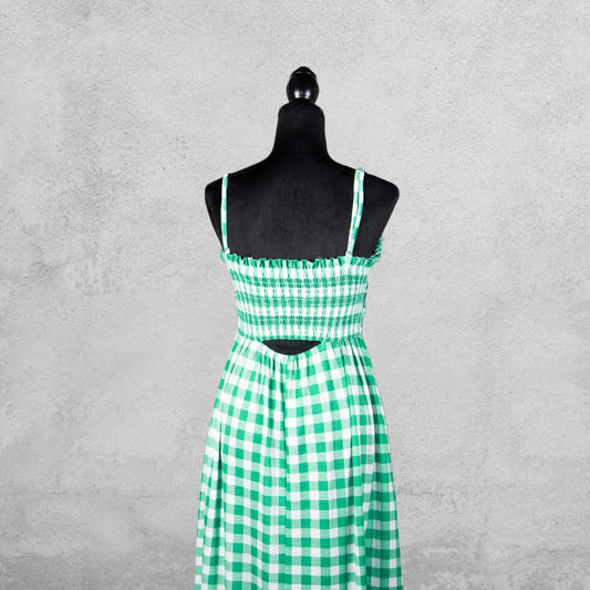 Cato Ruffled Maxi Dress/back - Sons of SPPhillips