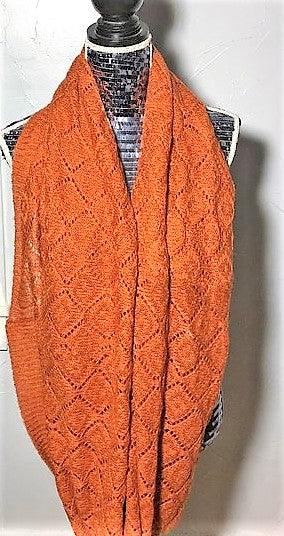 Charlie Paige Rust Orange Infinity Scarf - Sons of SPPhillips