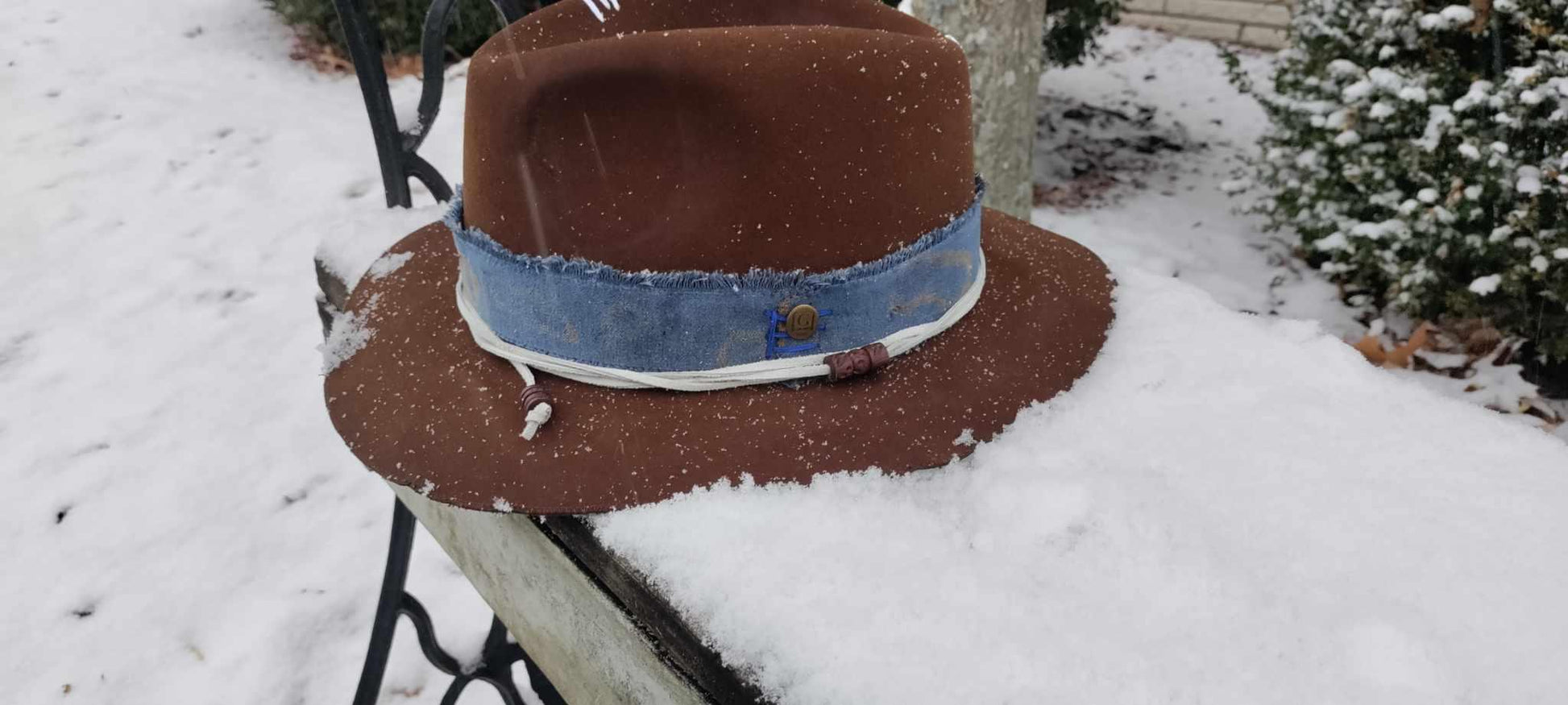 Guerra 1855 Fur Felt Fedora - Restyled/Distressed - Sons of SPPhillips