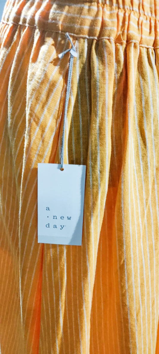 A New Day Striped Midi Skirt/back - Sons of SPPhillips