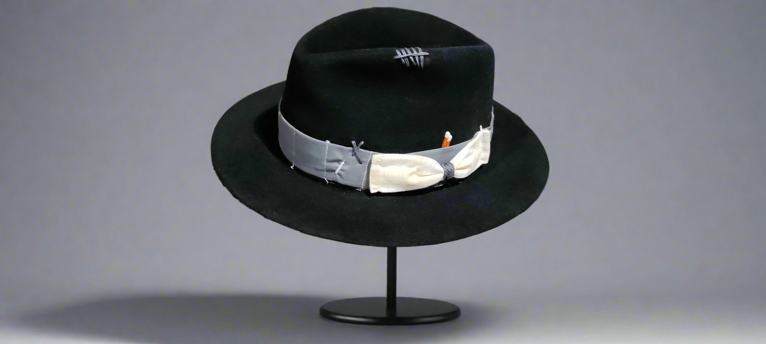 Patch & Grab Distressed Fedora Hat - Sons of SPPhillips