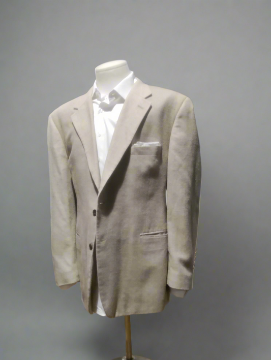 Savile Row Silk Tweed Suit Jacket