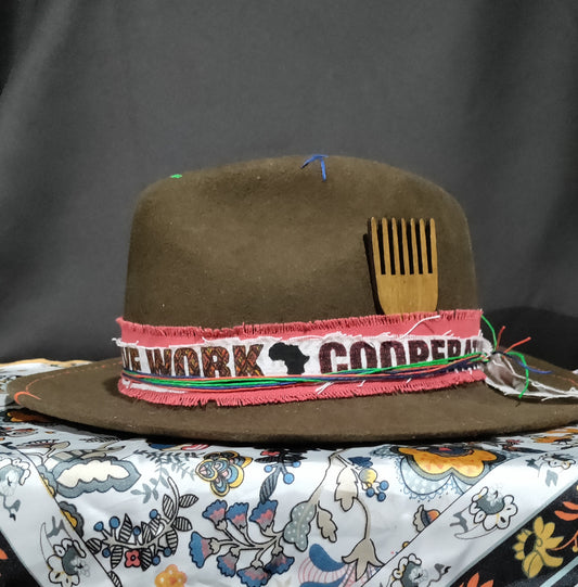 Sima International Fedora Hat/Vintage
