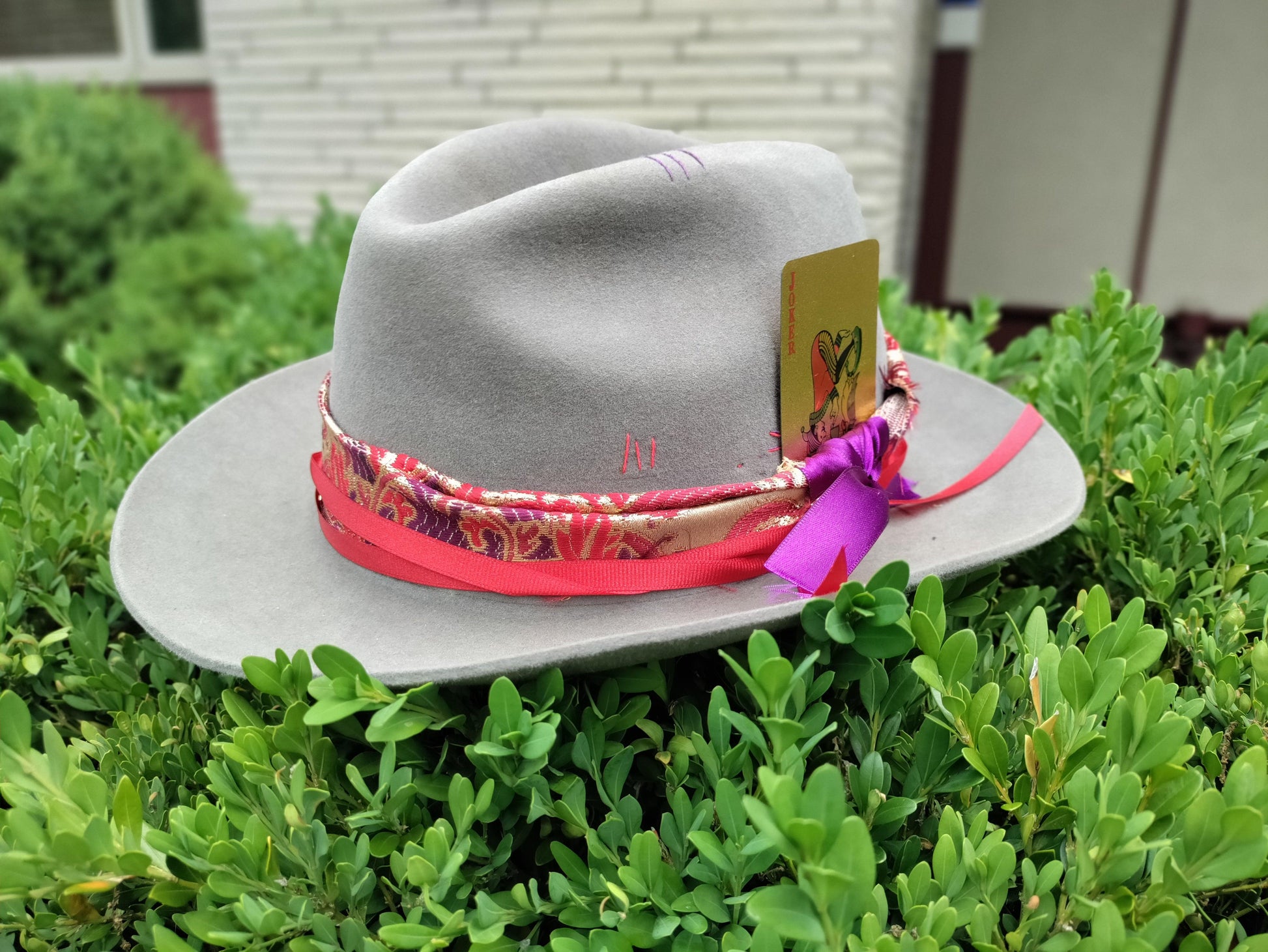 Grey Wool Fedora - Sons of SPPhillips