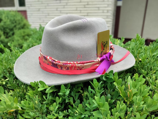 Grey Wool Fedora - Sons of SPPhillips
