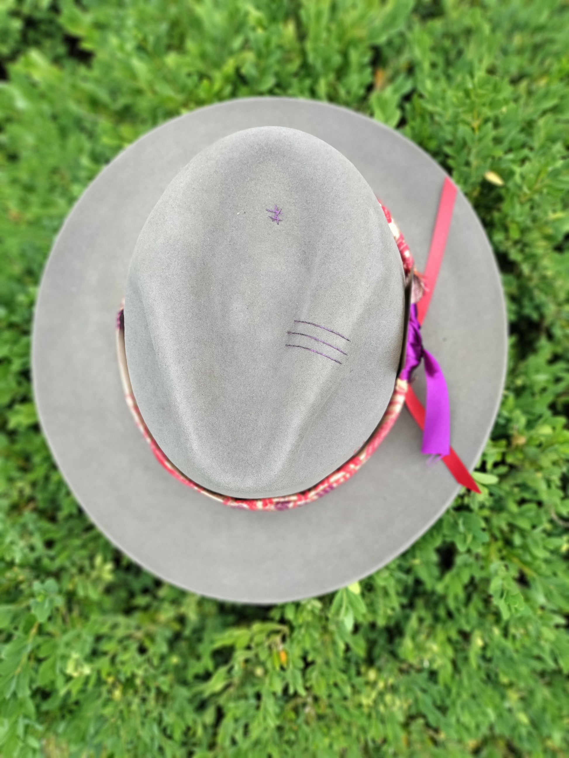 Grey Wool Fedora - Sons of SPPhillips