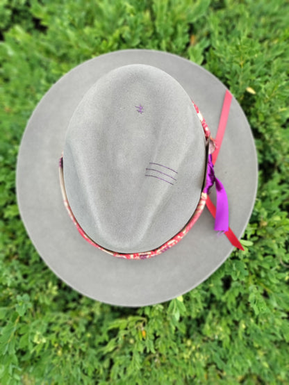 Grey Wool Fedora - Sons of SPPhillips