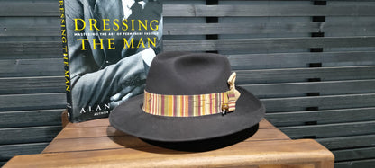 Brown Restyled Classic Fedora - Sons of SPPhillips