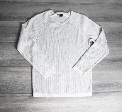 INC international concepts Mens Ribbed V-Neck Pullover Sweater - Sons of SPPhillips