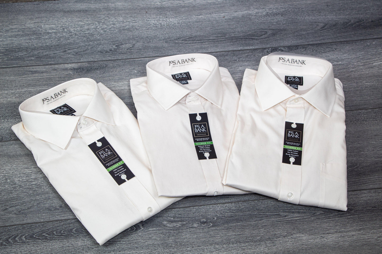 Jos. A Bank Traveler Collection Tailored Fit Dress Shirt - Sons of SPPhillips
