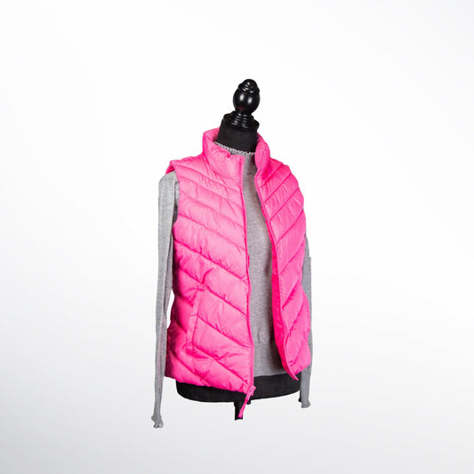 GAP Women’s Pink Puffer Vest - Sons of SPPhillips