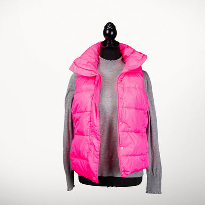 Old Navy Pink Puffer Vest - Sons of SPPhillips