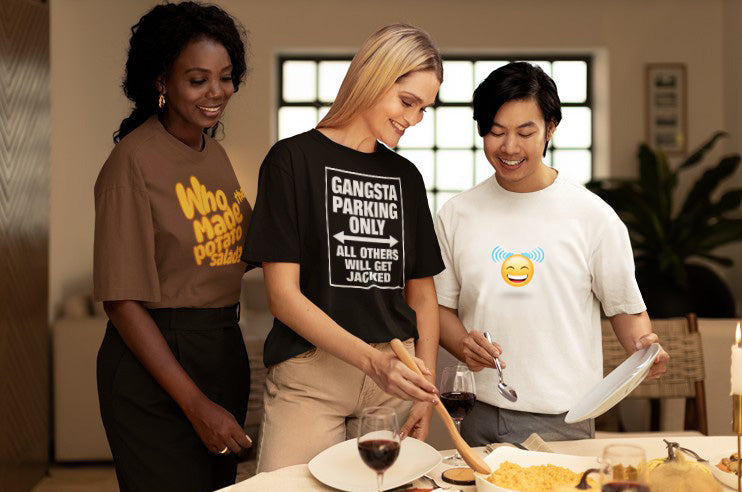 Who Made The Potato Salad? – Custom T-Shirt by Sons of SPPhillips