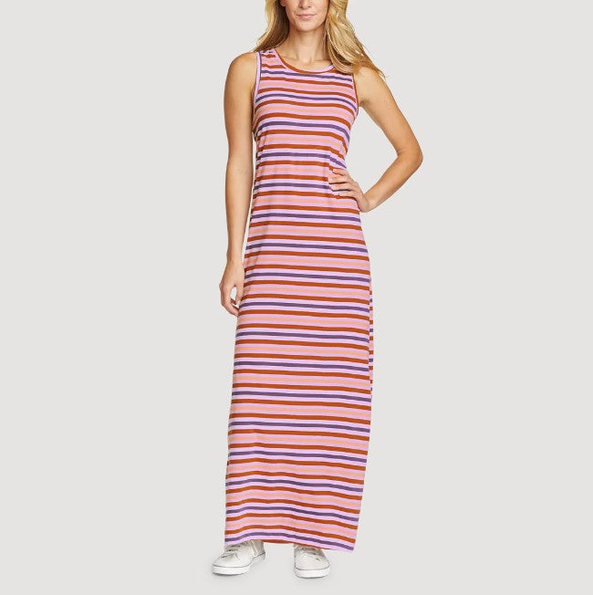 coast striped maxi dress Women's Coast and Climb Sleeveless Maxi Dress