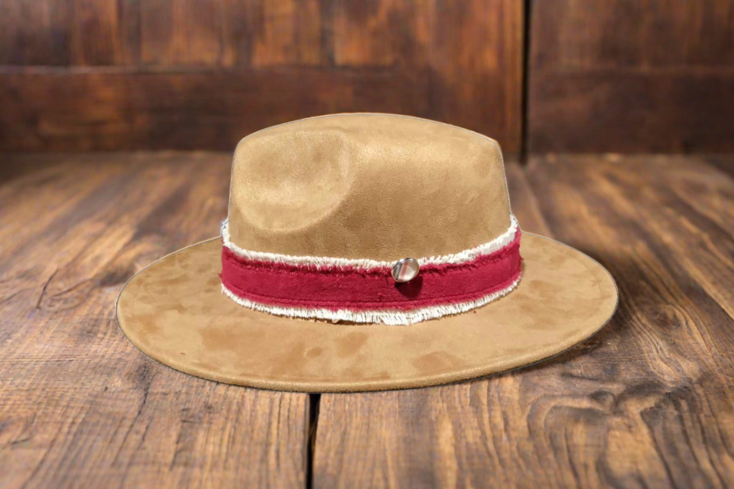 Liz Claiborne Fedora Brim Hat - Restyled/Customized