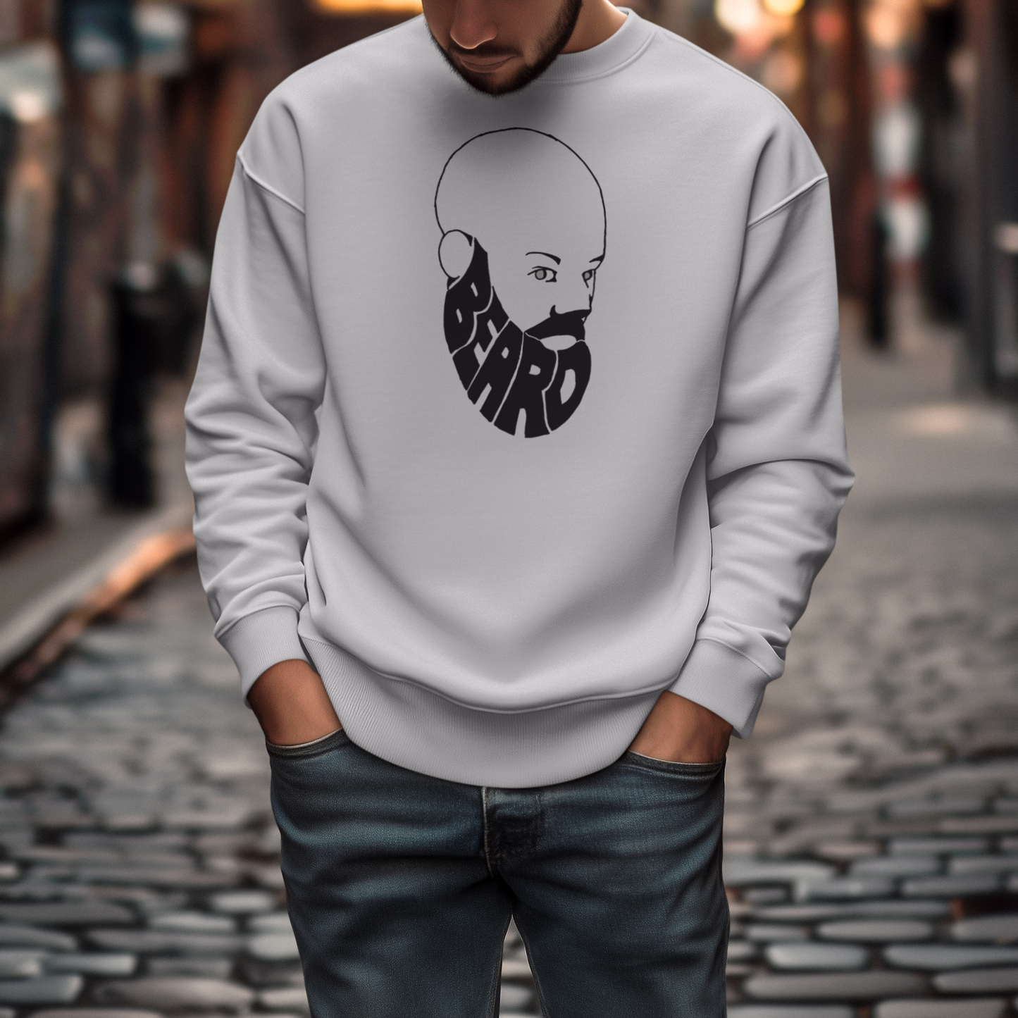 Beard Bro Men's Sweatshirt