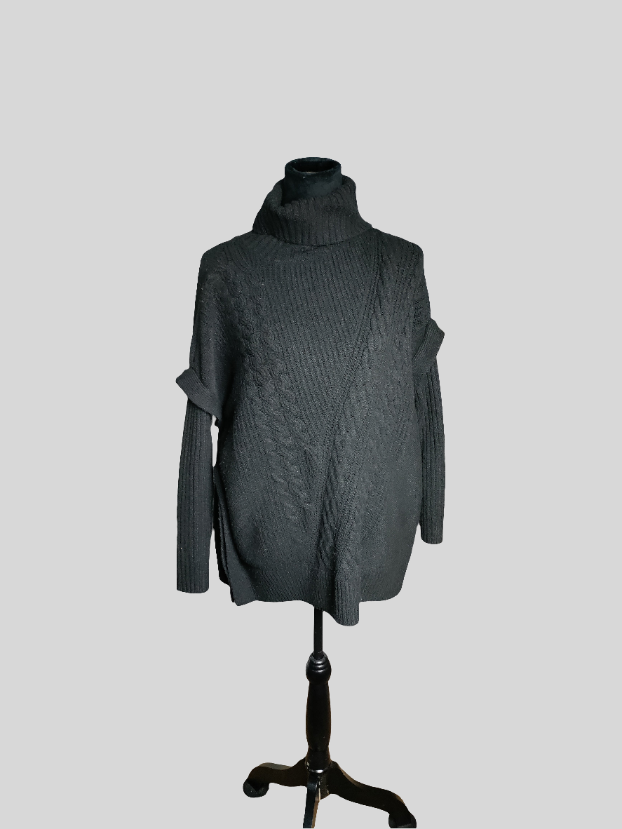 Simply Vera Vera Wang Cable Knit Traveling Poncho - Sons of SPPhillips