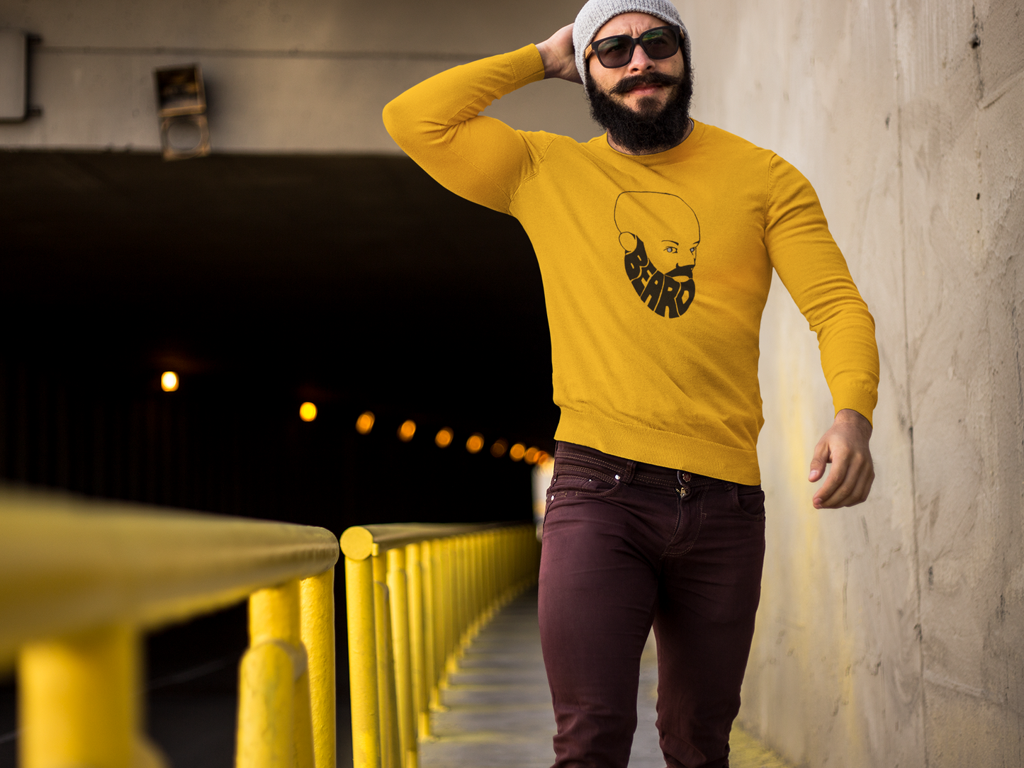 Beard Bro Men's Sweatshirt