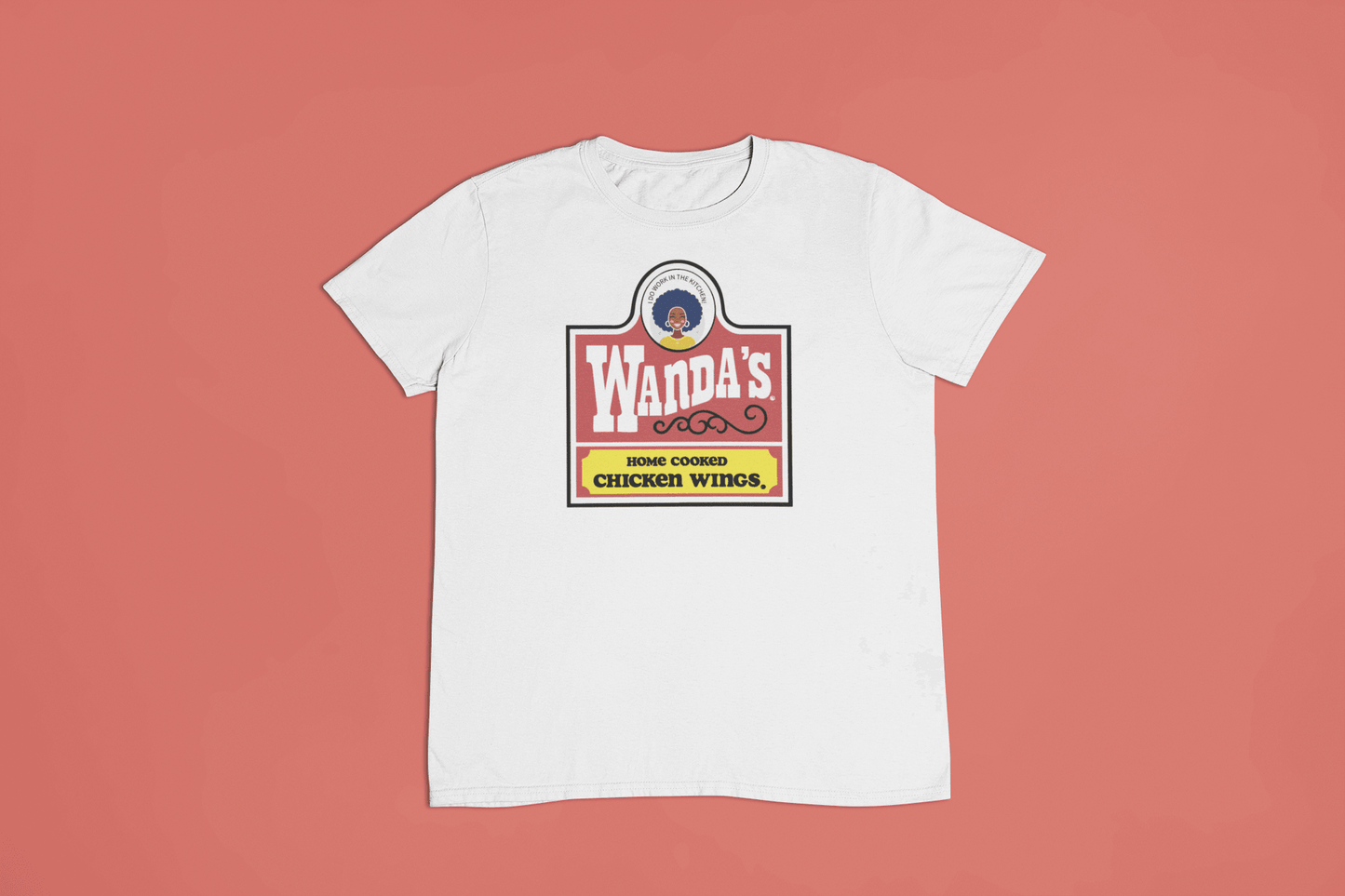 Wanda's Retro Home Cooked Chicken Wings Classic T-Shirt - Sons of SPPhillips
