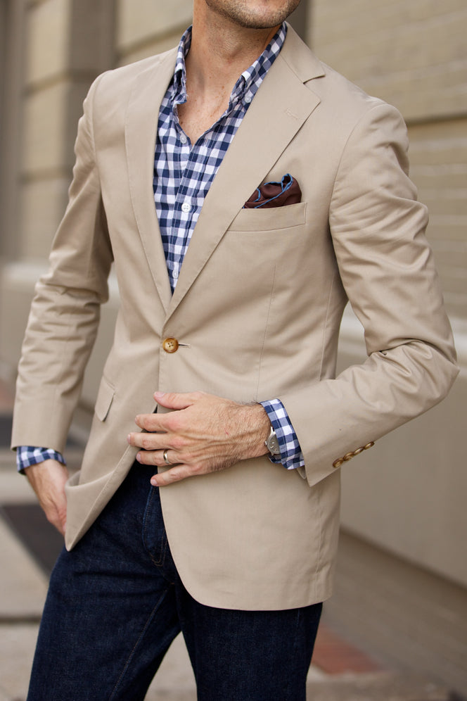 Tasso Elba Cotton Blazer